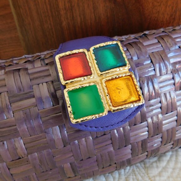 Deadstock Catherine Ogust Penthouse Gallery mod colorblock Forever shirt dress - Picture 14 of 16